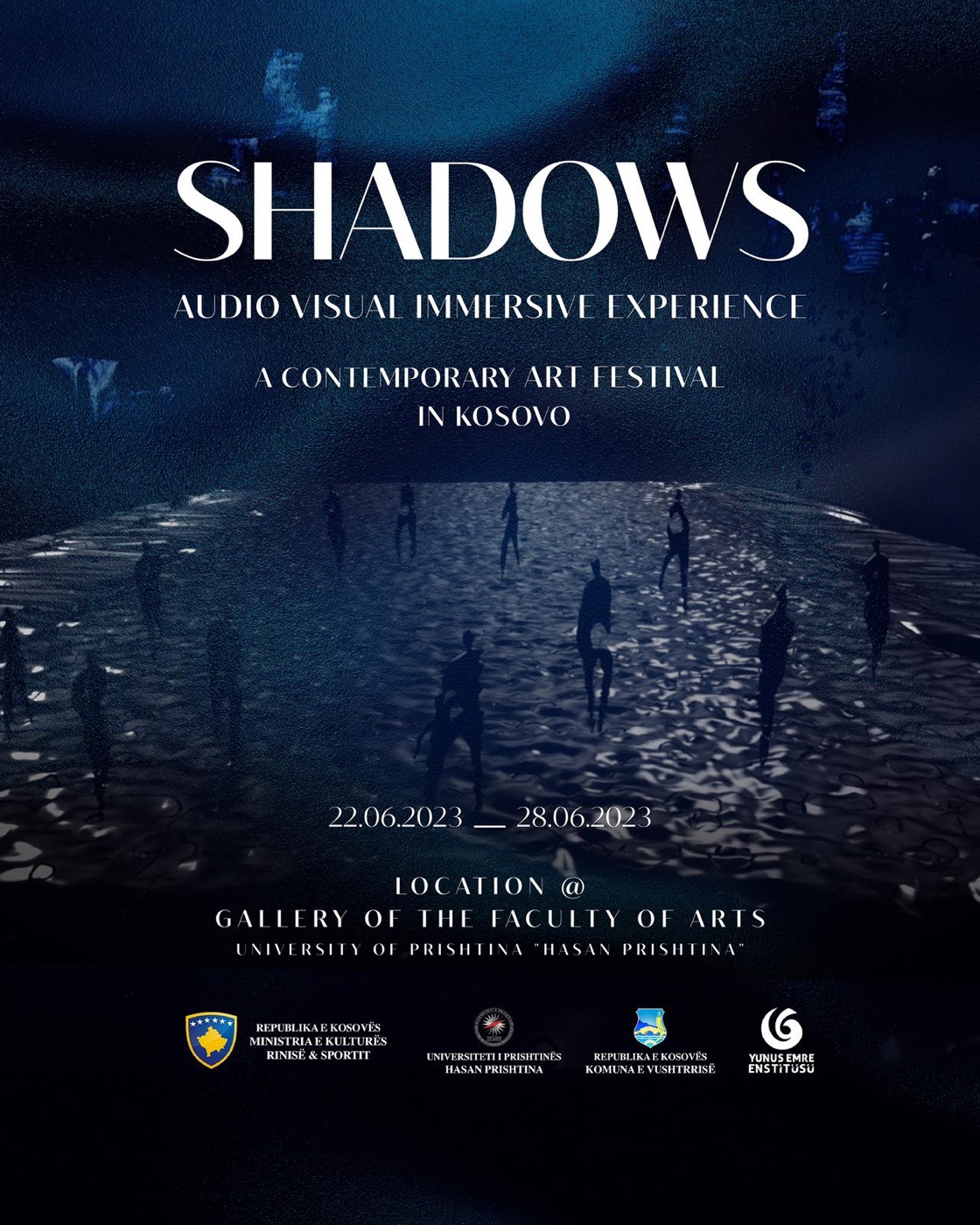 Shadows festival poster, 1st Edition, Kosovo 2023